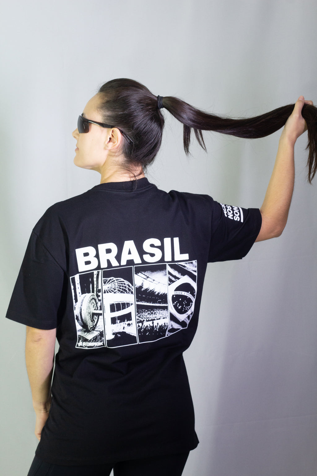Camiseta Daemonstro World Cup - Preta