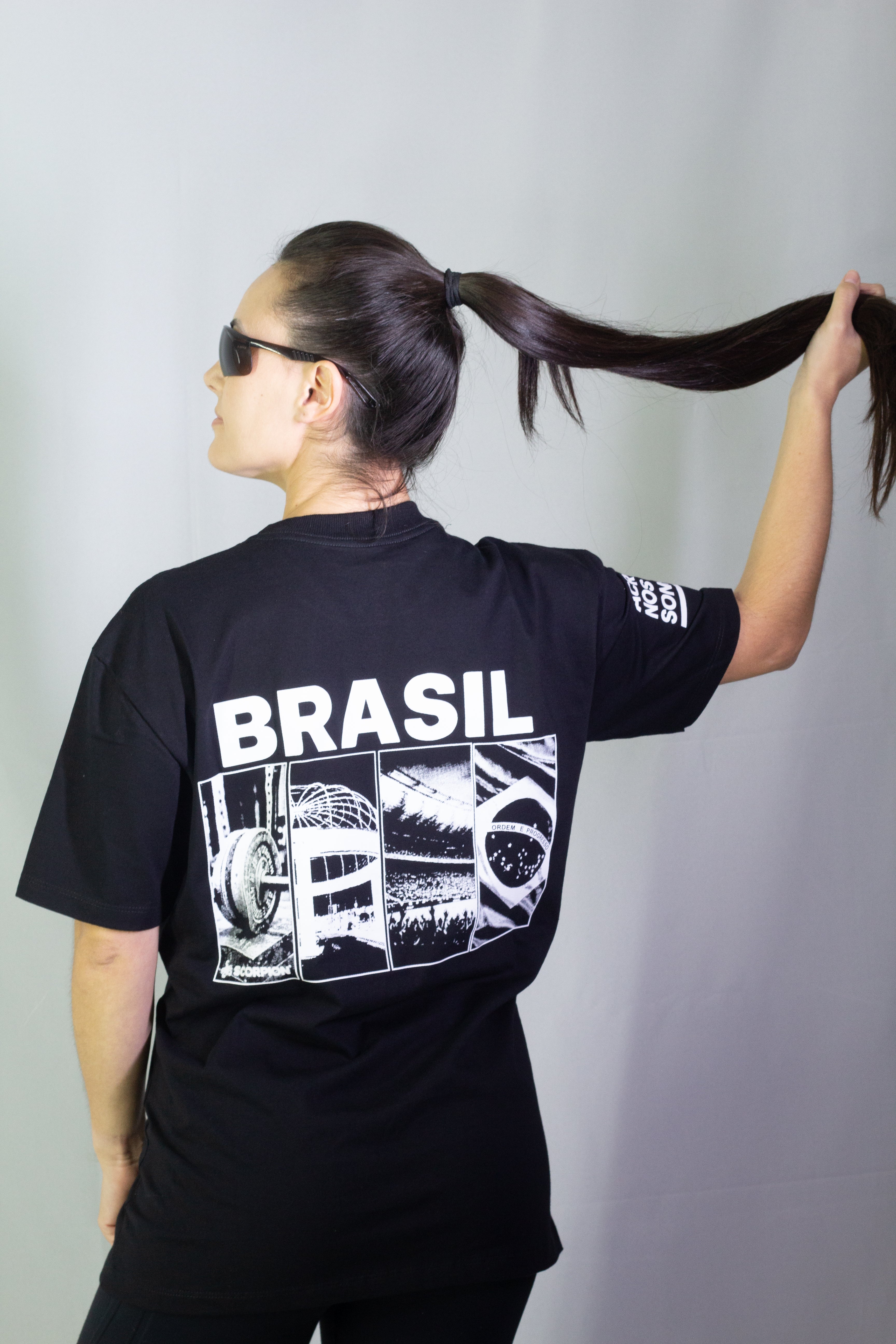 Camiseta Daemonstro World Cup - Preta