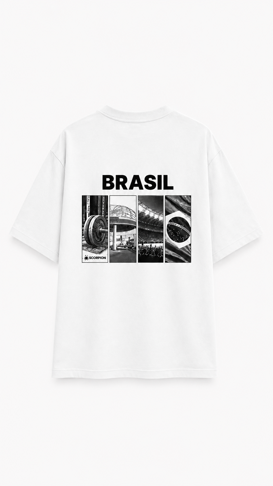 Camiseta Daemonstro World Cup - Branca