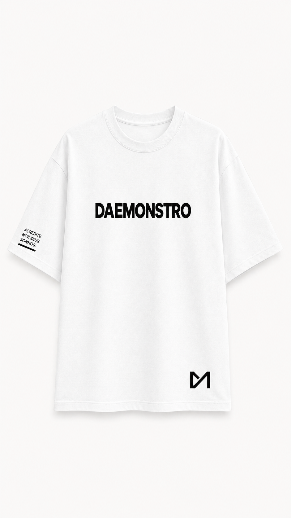 Camiseta Daemonstro World Cup - Branca
