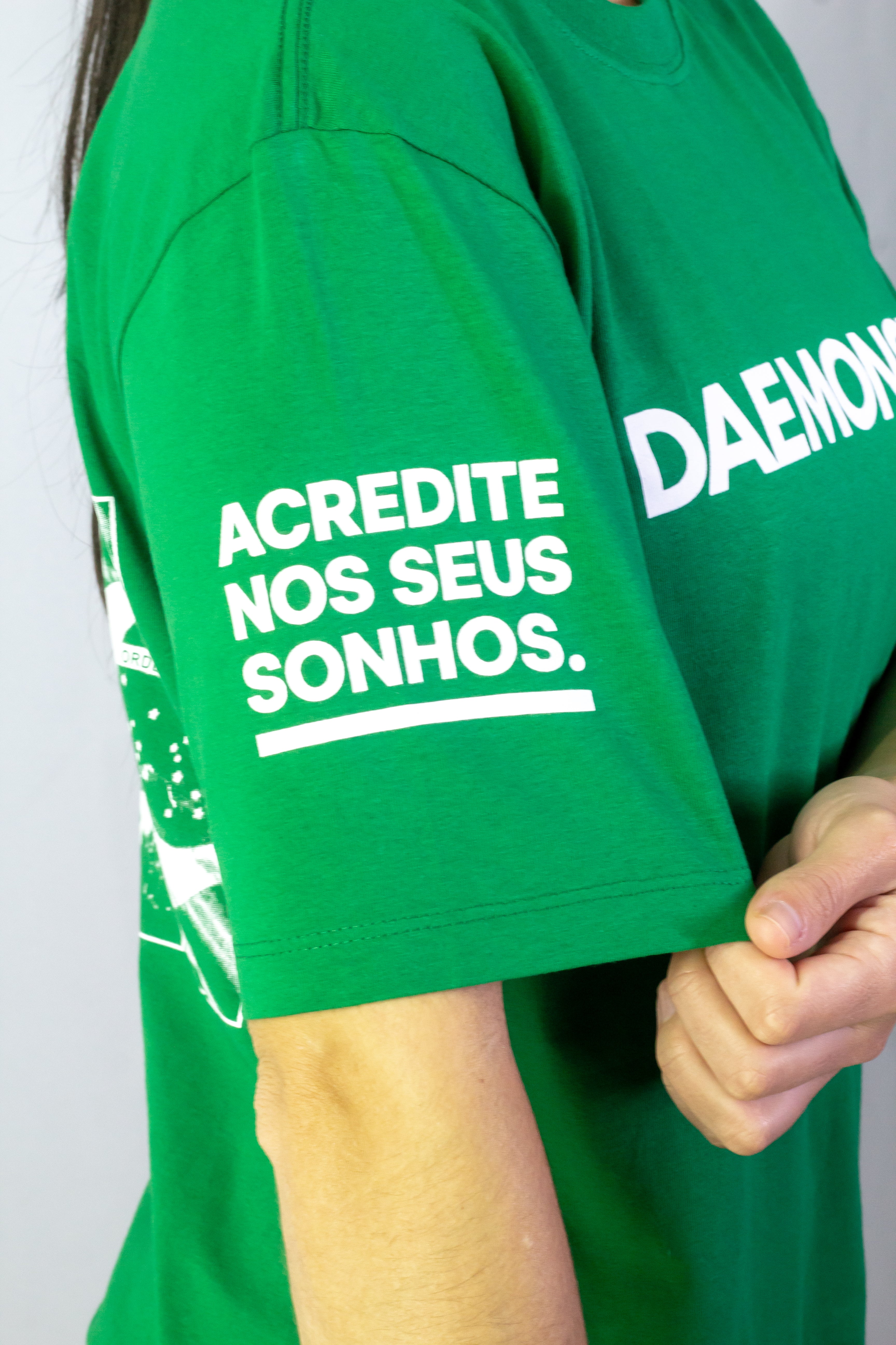 Camiseta Daemonstro World Cup - Verde