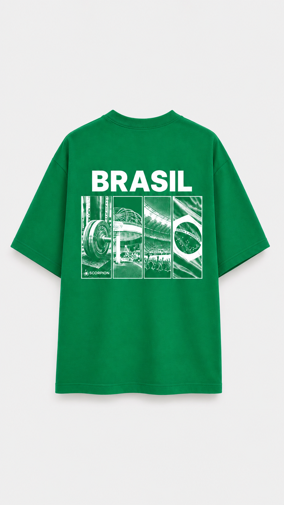 Camiseta Daemonstro World Cup - Verde