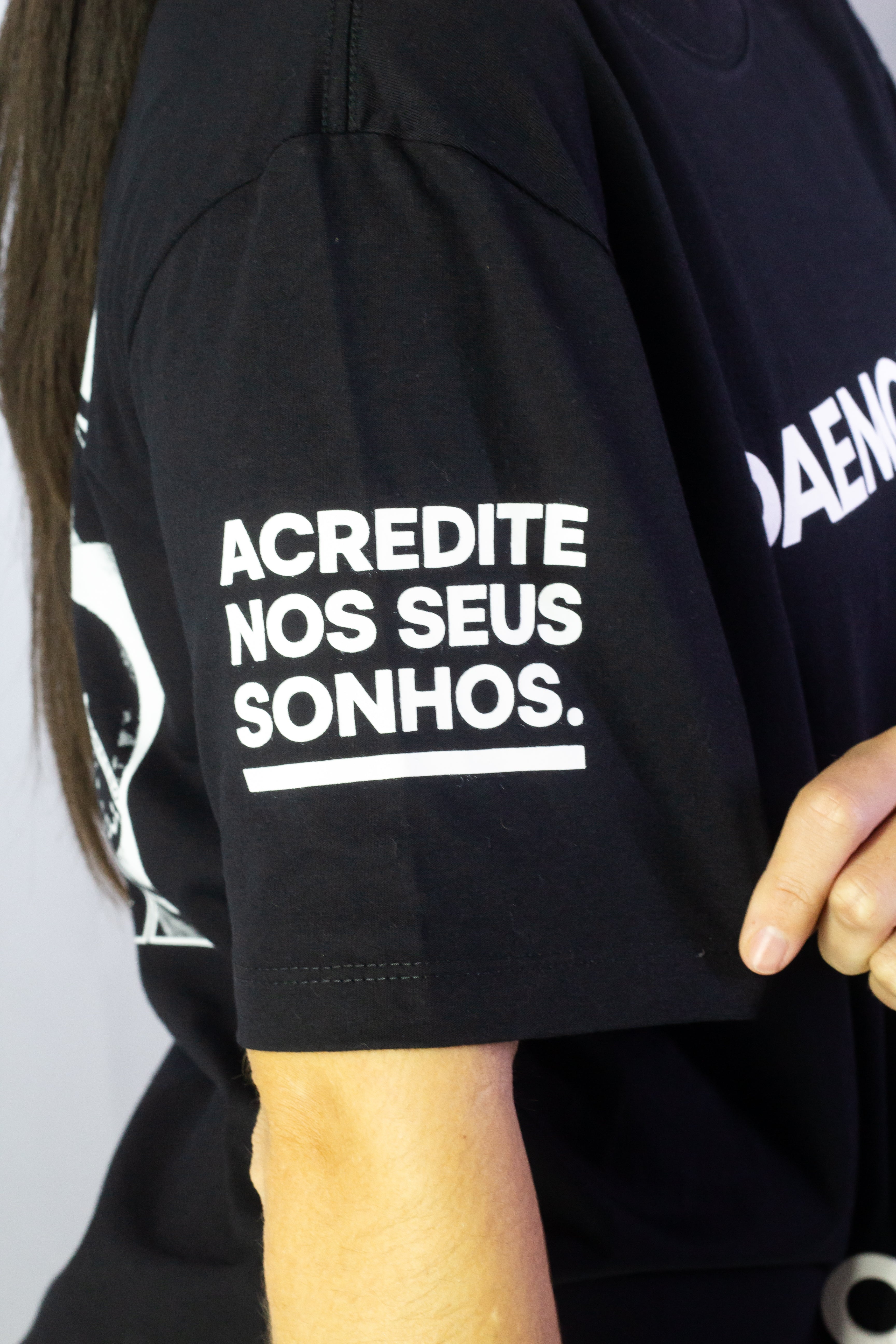 Camiseta Daemonstro World Cup - Preta