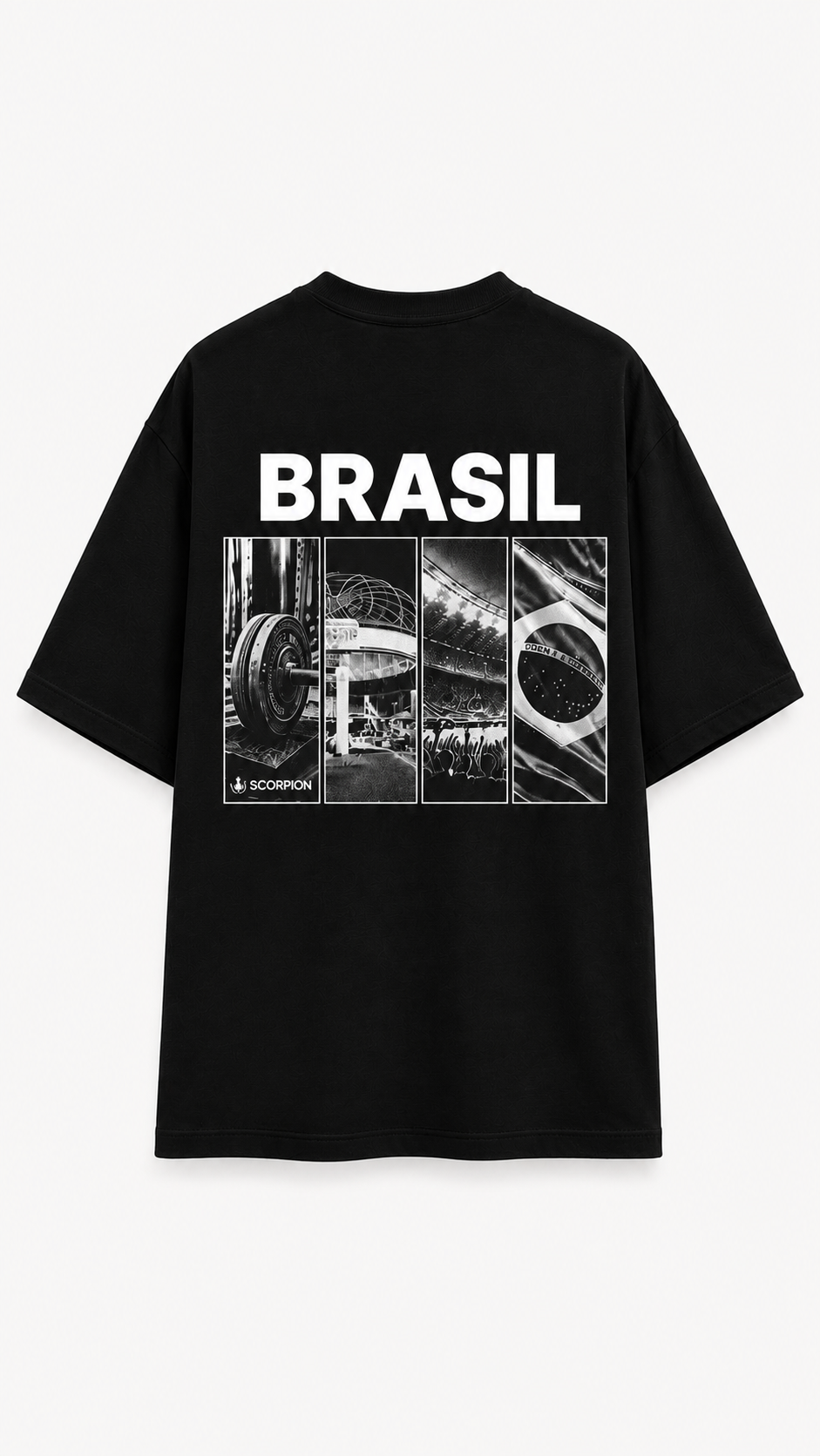 Camiseta Daemonstro World Cup - Preta