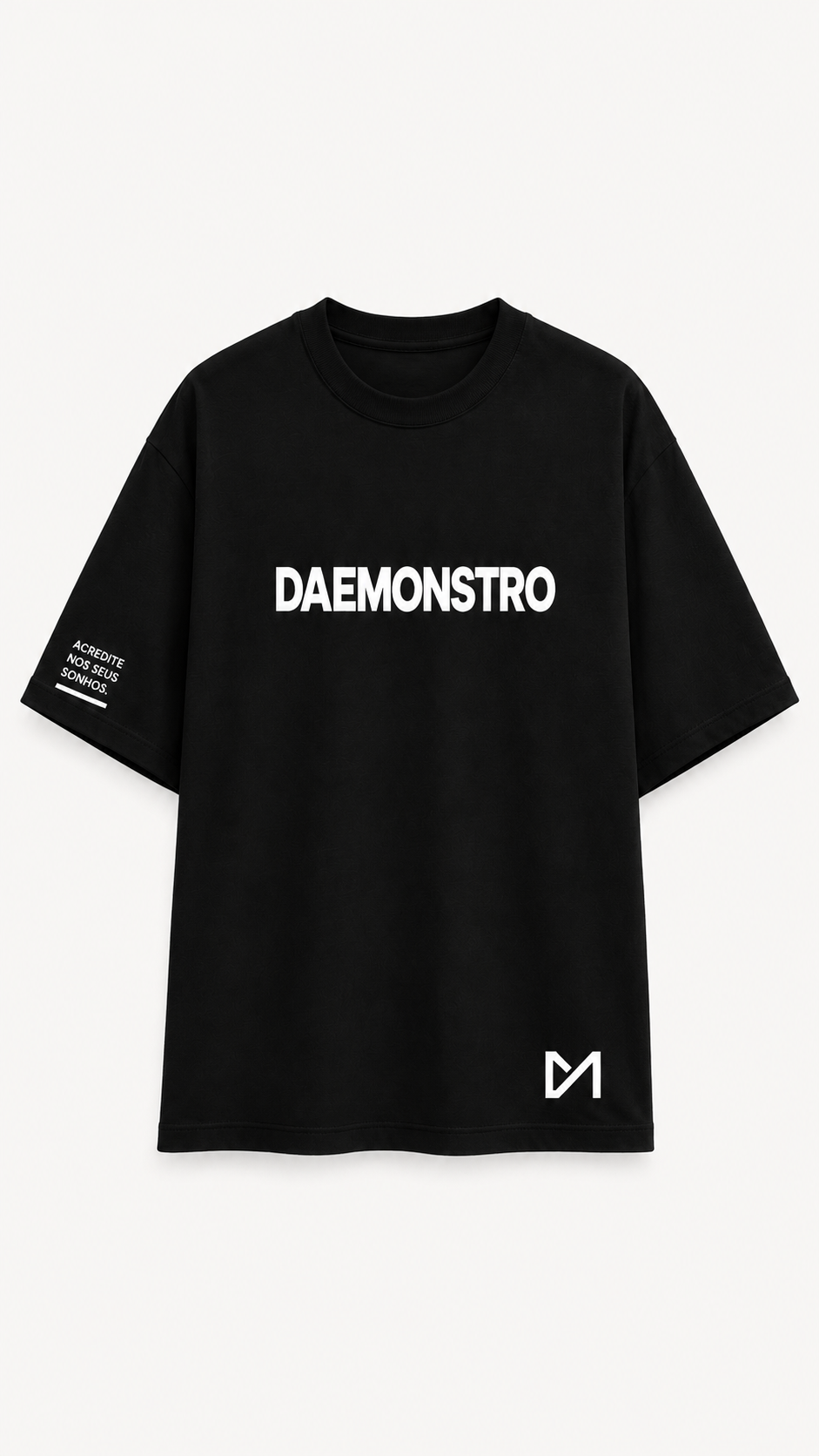 Camiseta Daemonstro World Cup - Preta