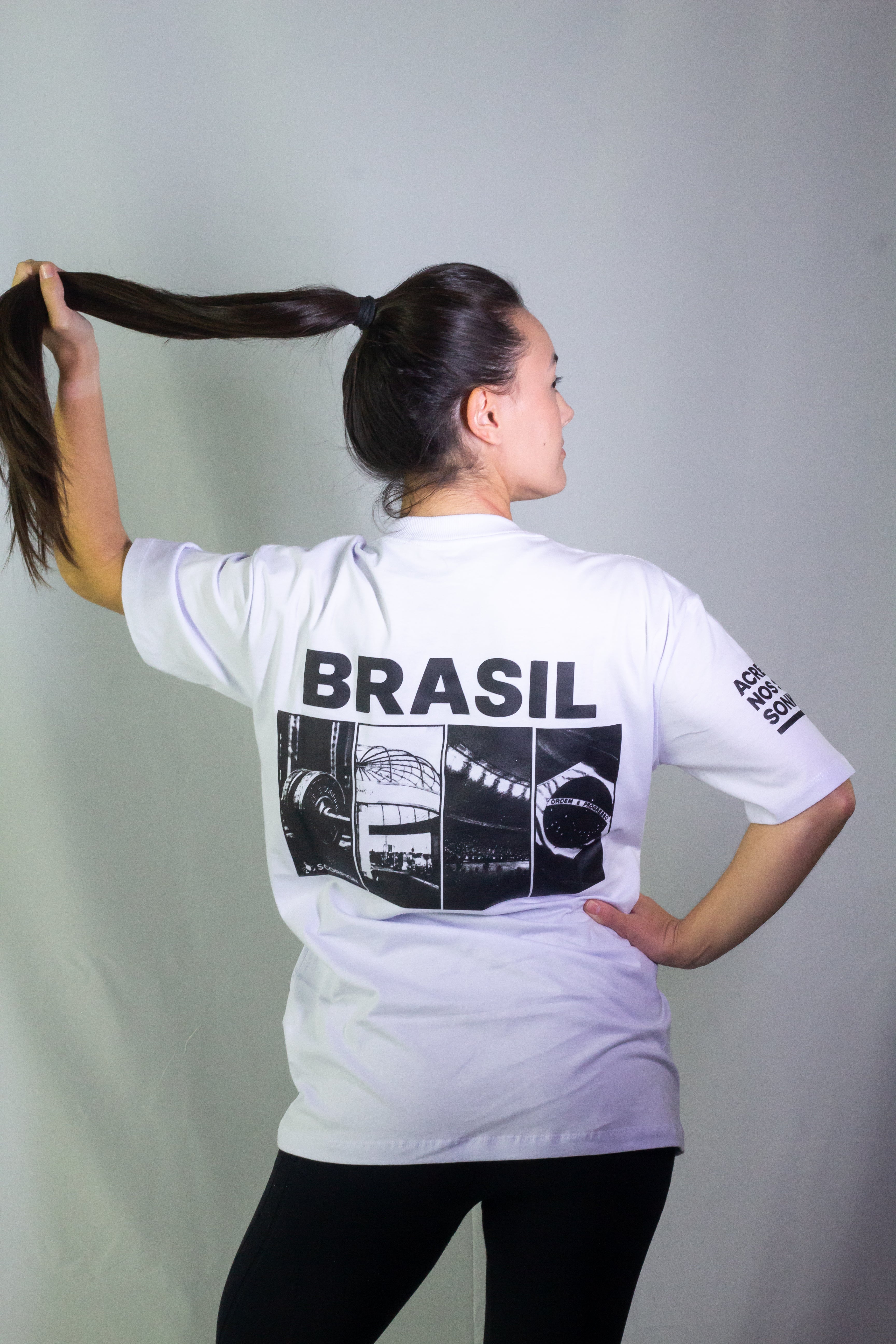 Camiseta Daemonstro World Cup - Branca